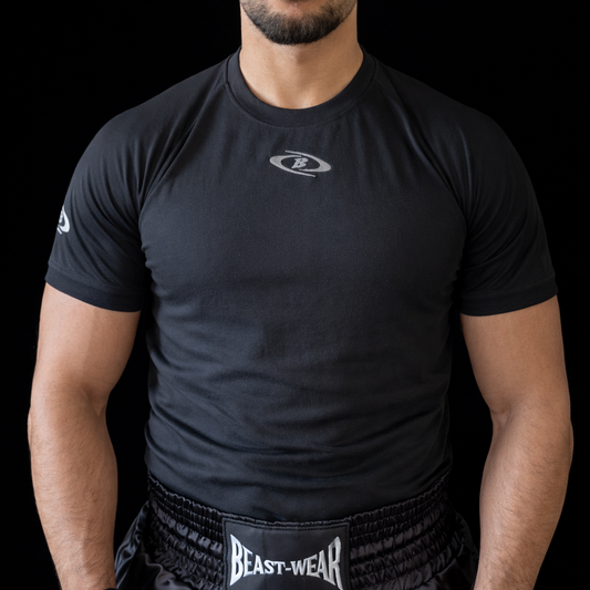 Basic Baumwollshirt – Snake Edition