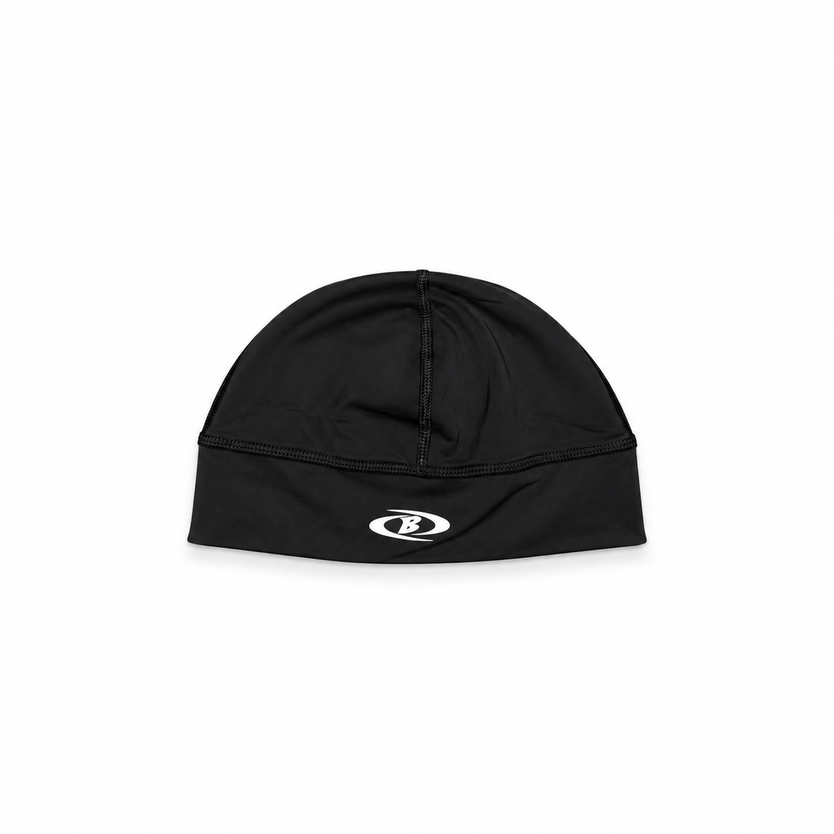 Performance-Mütze von BEAST-WEAR – schwarze Beanie, Vorderseite