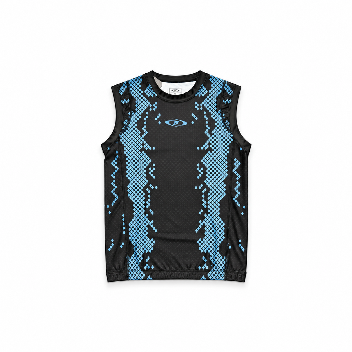 Performance-Tanktop Grey von BEAST-WEAR – Tanktop für Gym und Training, Vorderseite