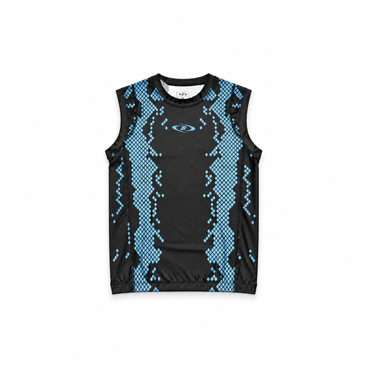 Performance-Tanktop Grey von BEAST-WEAR – Tanktop für Gym und Training, Vorderseite