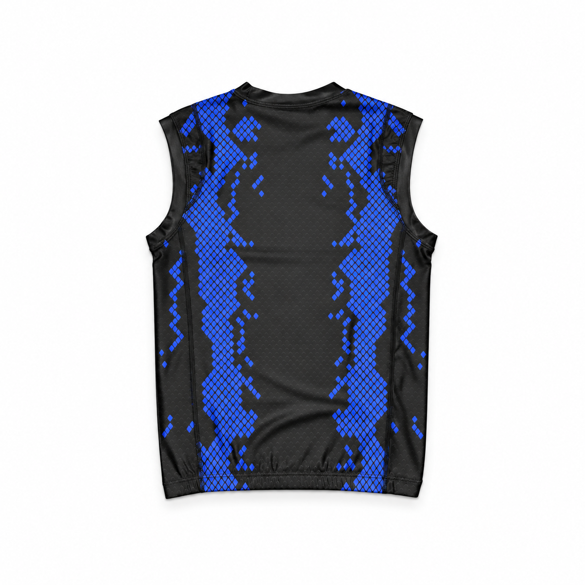 Performance-Tanktop Royal Blue – Rückseite
