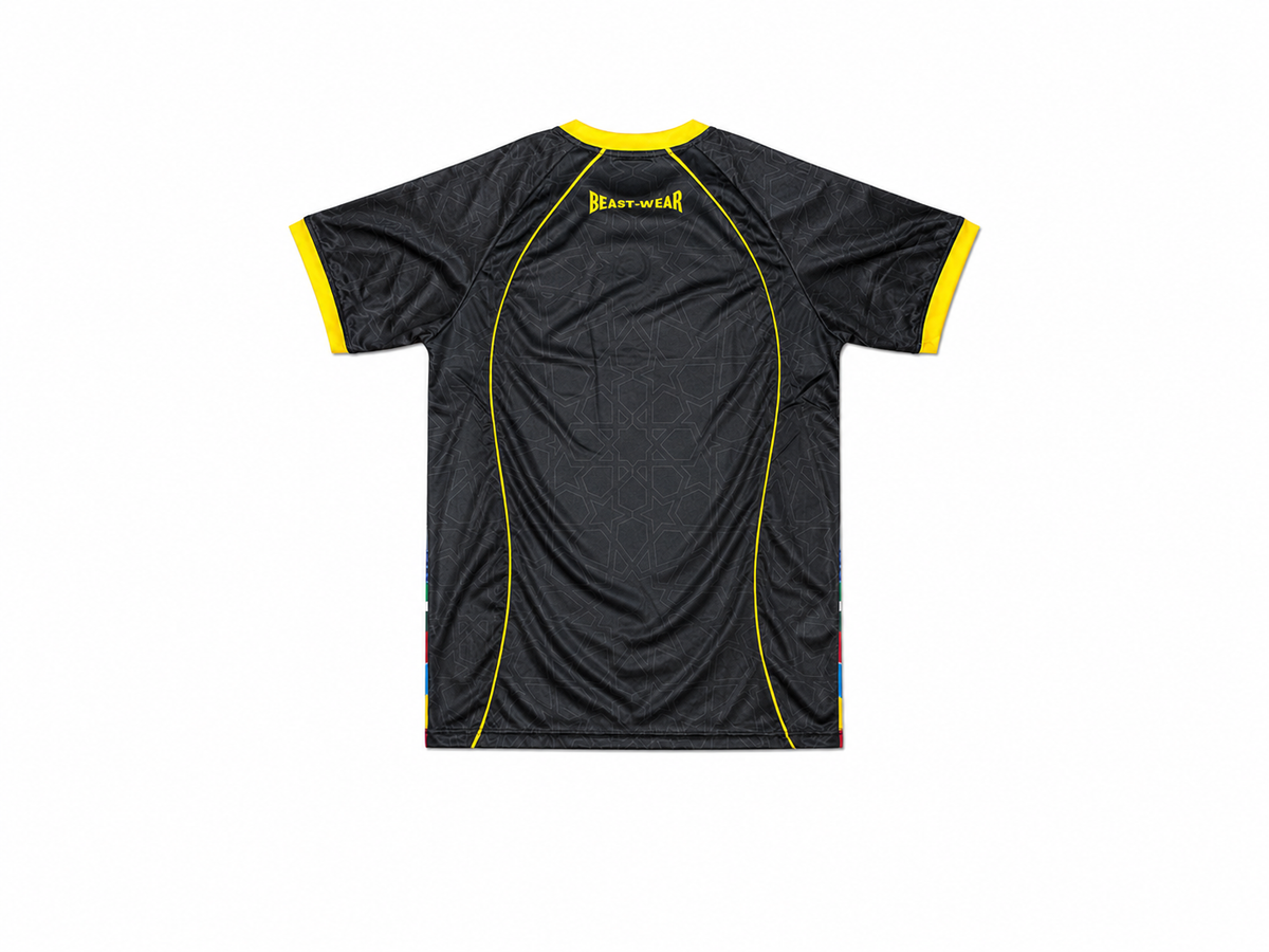 Personalisiertes Performance-Shirt mit Wunschname – Länder-Design, Ansicht 11